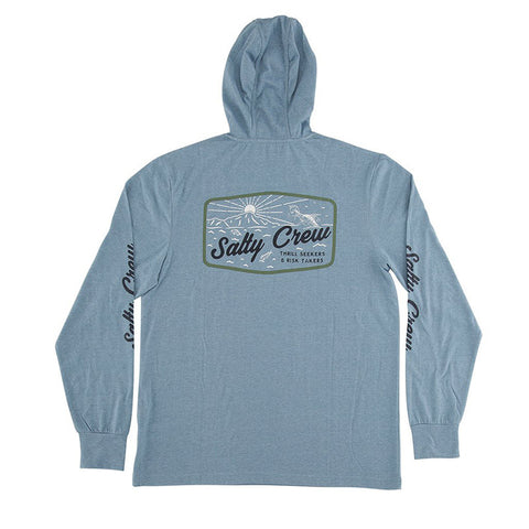 Salty Crew Frenzy L/S Tech Hoody - Blue