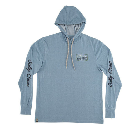 Salty Crew Frenzy L/S Tech Hoody - Blue