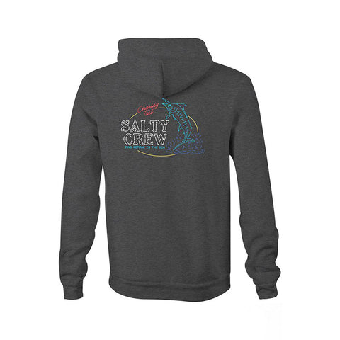 Salty Crew Fresh Catch Hooded Fleece - Charcoal Heather