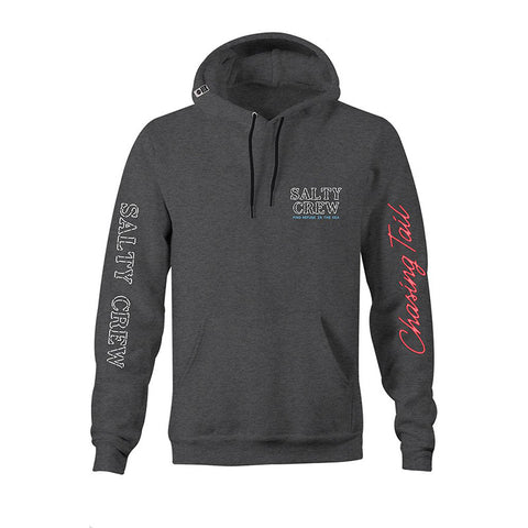 Salty Crew Fresh Catch Hooded Fleece - Charcoal Heather