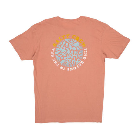Salty Crew Hi Tide Premium S/S Tee - Coral