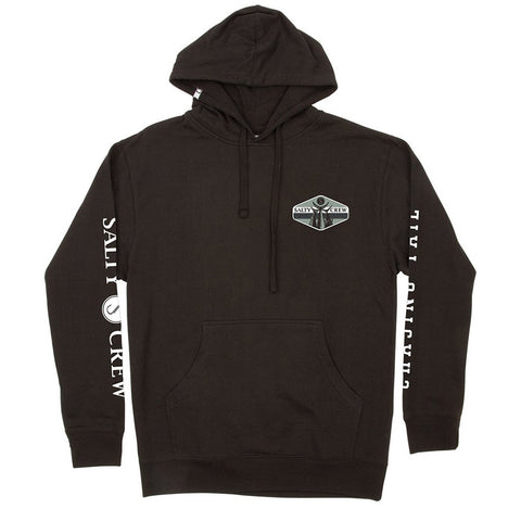 Salty Crew High Tail Fleece - Black