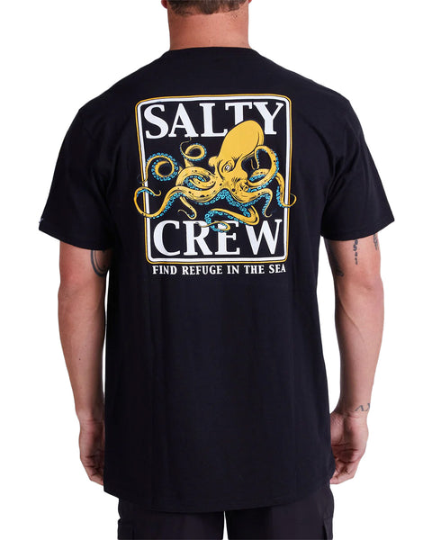 Salty Crew Ink Slinger Standard S/S Tee - Black - Back