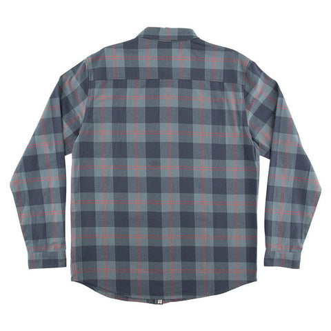 Salty Inshore Flannel - Navy