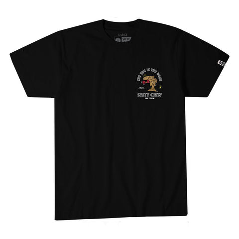 Salty Crew Knockout S/S Premium Tee - Black