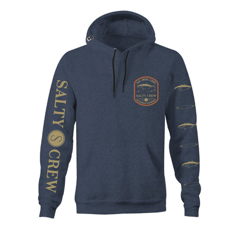 Salty Crew Lure Set Hoodie - Navy Heather