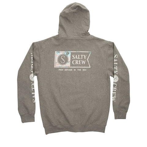 Salty Crew Mariner Hooded Fleece - Charcoal Heather