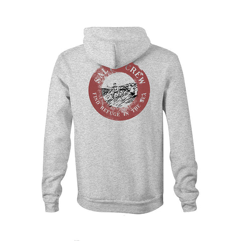 Salty Crew New Break Zip Fleece - Athletic Heather