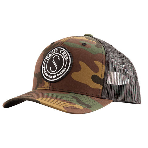 Salty Crew Palomar Retro Trucker Hat - Camo