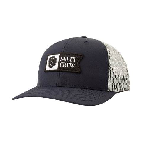 Salty Crew Pinnacle 2 Retro Trucker Hat - Navy / Ice