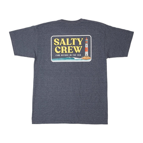 Salty Crew Point Loma S/S Tee - Navy Heather
