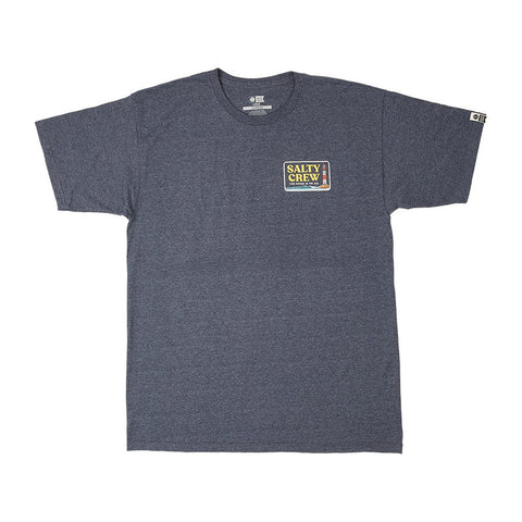 Salty Crew Point Loma S/S Tee - Navy Heather