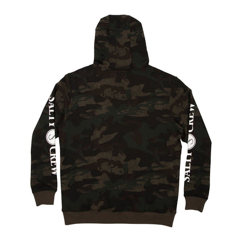 Salty Crew Refuge Sherpa Zip Fleece - Camo