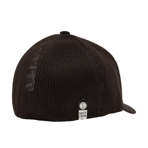 Salty Crew S-Hook Retro Trucker Hat - Multicam Black