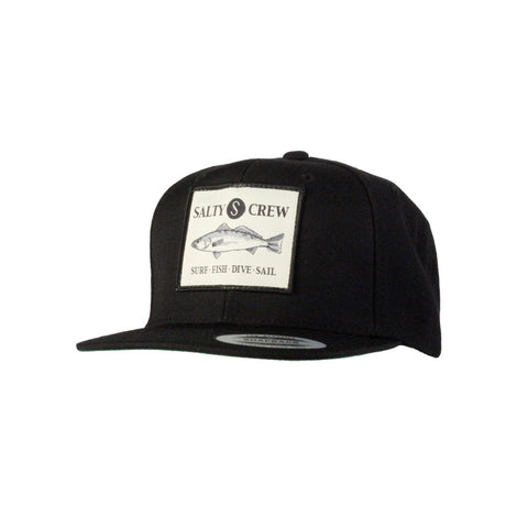 Salty Crew Seabass Patched Hat - Black