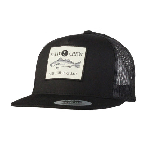 Salty Crew Seabass Hat - Black