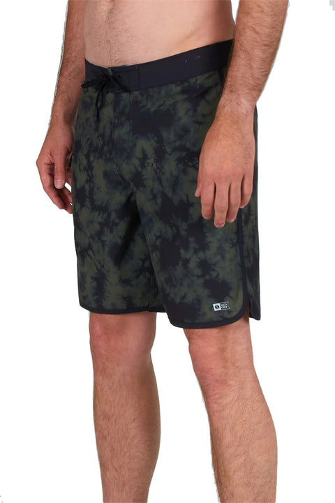Salty Crew Sessions Boardshort - Military - Side
