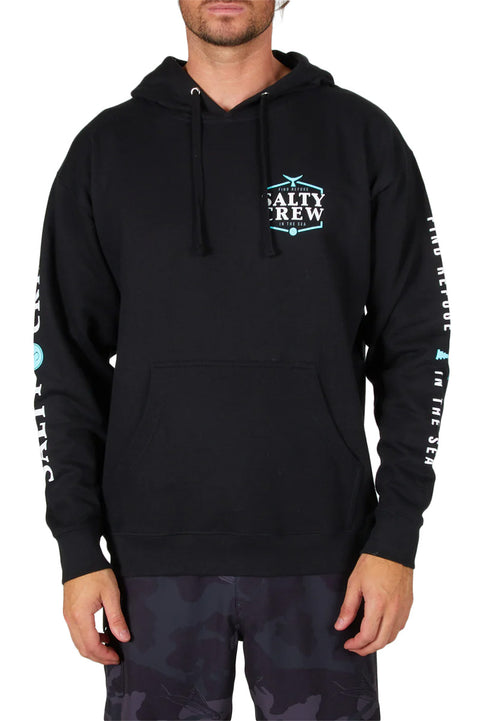 Salty Crew Skipjack Hooded Fleece - Black