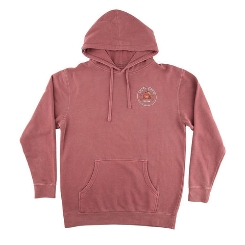 Salty Crew Softshell Overdyed Fleece - Wine