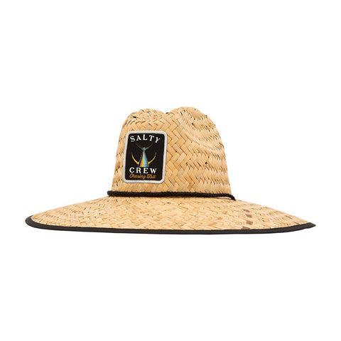 Salty Crew Tailed Straw Hat - Black