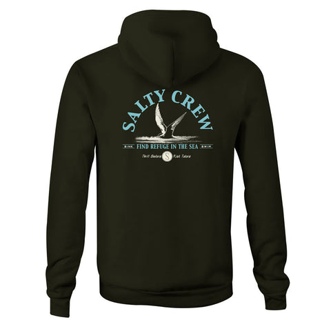 Salty Crew Tern Bird Pullover Hoodie - Black