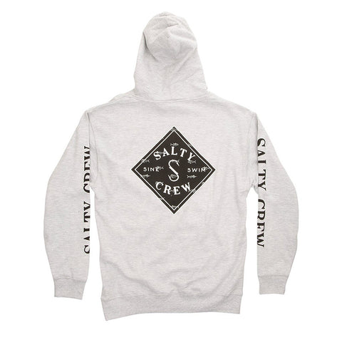 Salty Crew Tippet Triad Hooded Fleece - Athletic Heather