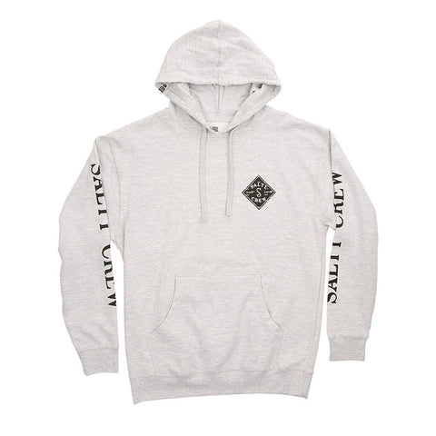 Salty Crew Tippet Triad Hooded Fleece - Athletic Heather
