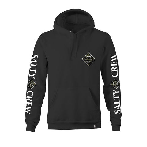 Salty Crew Tippet Camo Hoodie - Black
