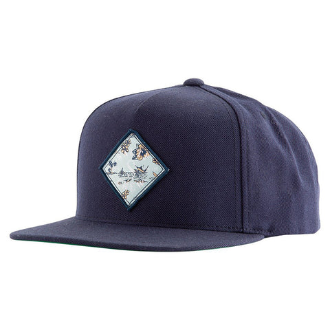 Salty Crew Tippet Cover Up 5-Panel Hat - Navy