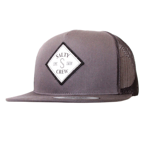 Salty Crew Tippet Trucker Hat - Charcoal