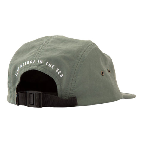 Salty Crew Traverse 5 Panel Hat - Grey