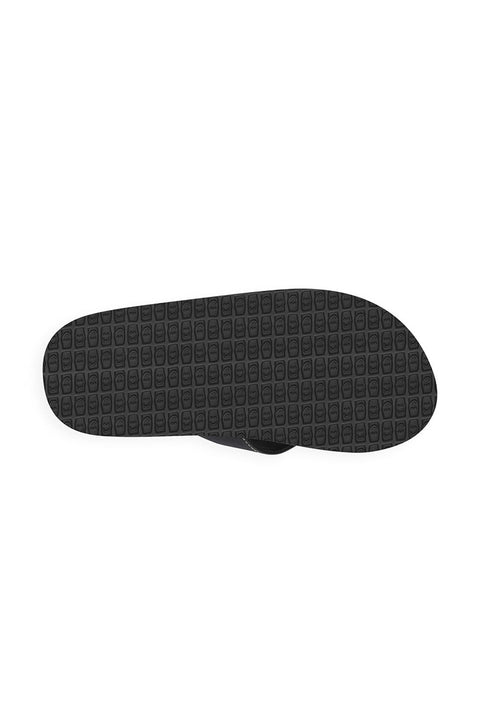 Sanuk Big Kids Root Beer Cozy Sandal - Black-bottom