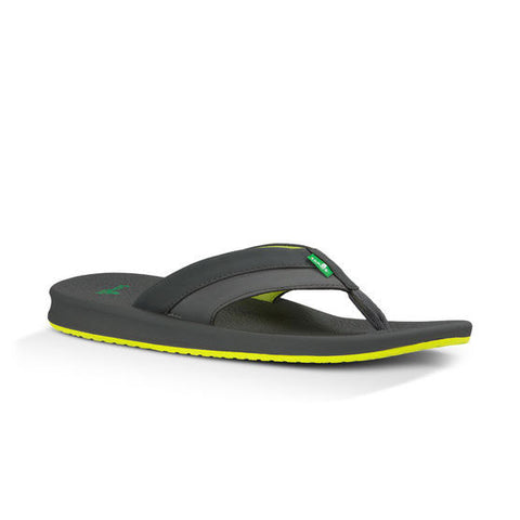 Sanuk Brumeister Sandals - Charcoal / Lightning