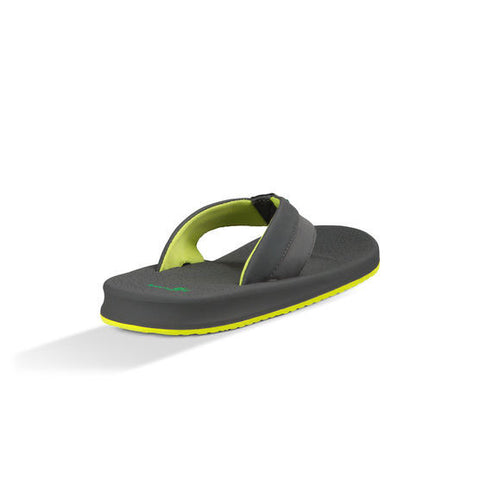 Sanuk Brumeister Sandals - Charcoal / Lightning