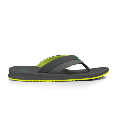 Sanuk Brumeister Sandals - Charcoal / Lightning
