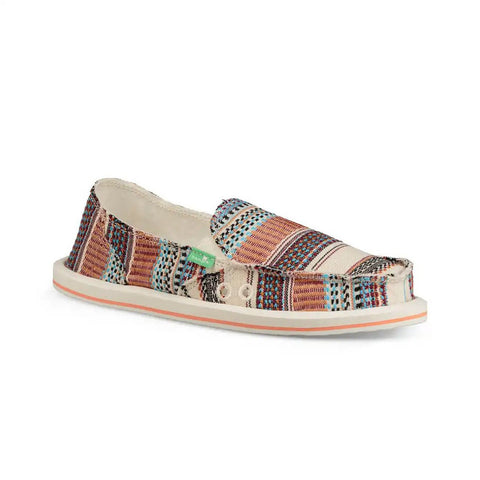 Sanuk Donna Tribal Sidewalk Surfers - Natural Multi