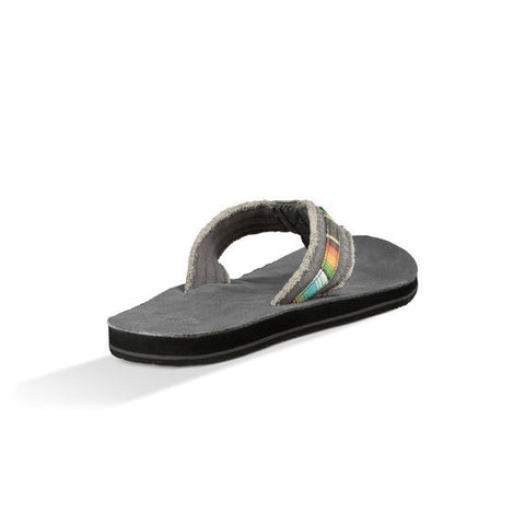 Sanuk Fraid So Sandals - Charcoal Multi