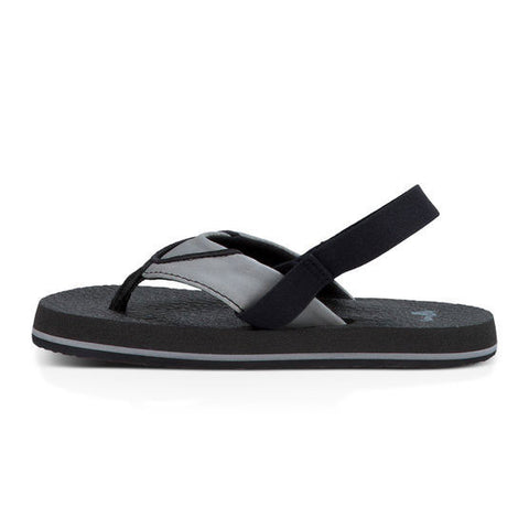 Sanuk Root Beer Cozy Kid's Sandal - Grey