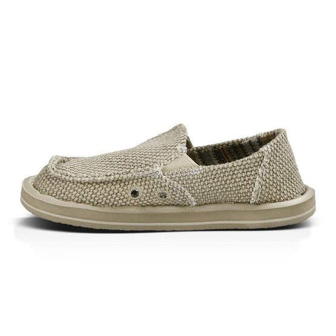Sanuk Vagabond Boys Kids Sidewalk Surfers - Khaki