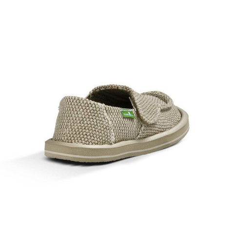 Sanuk Vagabond Boys Kids Sidewalk Surfers - Khaki