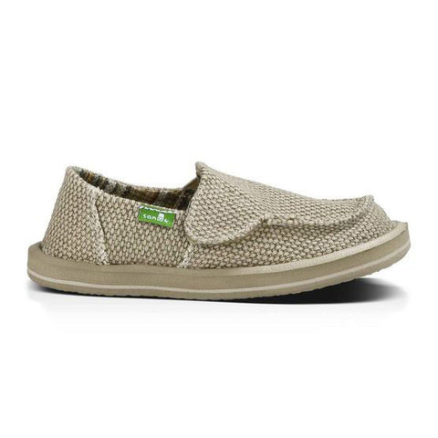 Sanuk Vagabond Boys Kids Sidewalk Surfers - Khaki