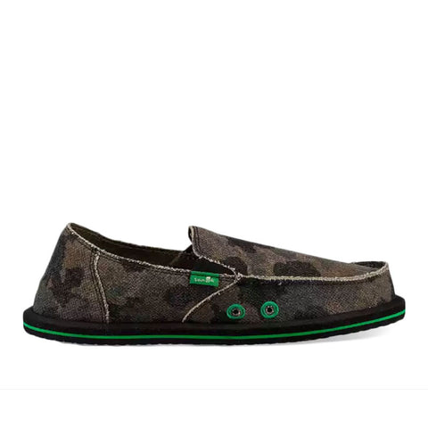 Sanuk Lil Donny Funk Kids Sidewalk Surfers - Fig Leaf Camo