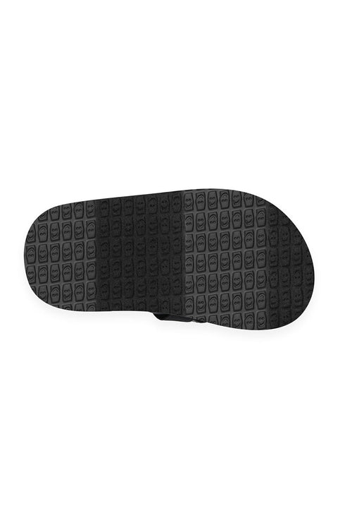 Sanuk Little Kids Root Beer Cozy Sandal - Black - Sole