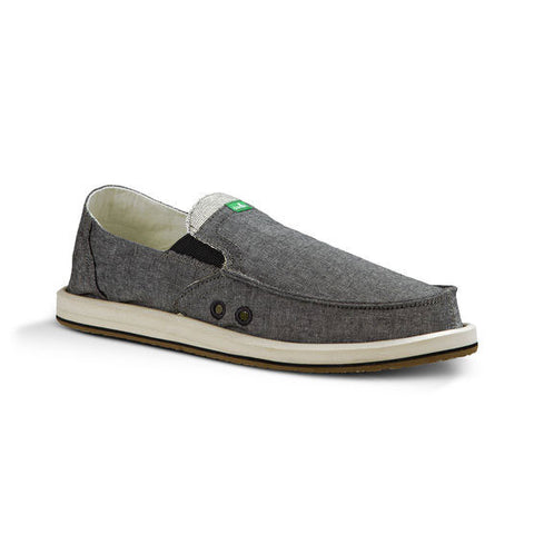 Sanuk Pick Pocket TX Sidewalk Surfers - Black Chambray