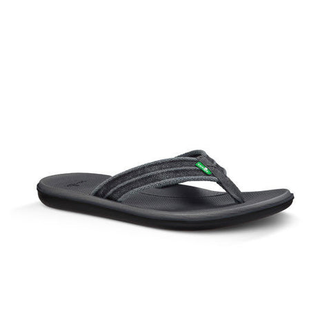 Sanuk Planer Webbing Sandals - Charcoal
