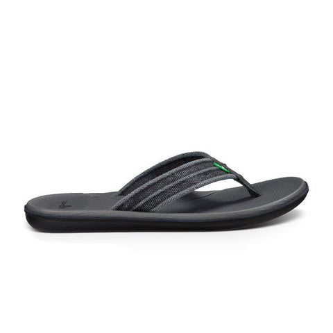 Sanuk Planer Webbing Sandals - Charcoal