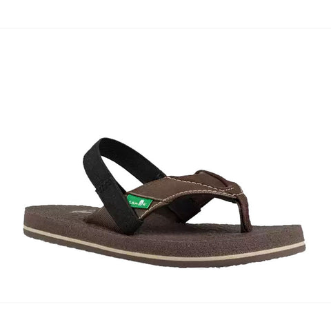 Sanuk Root Beer Cozy Kid's Sandal - Brown