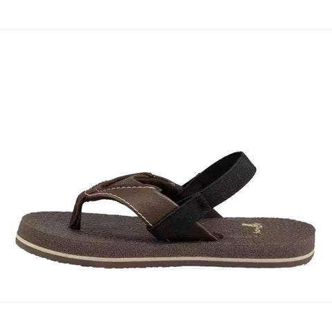 Sanuk Root Beer Cozy Kid's Sandal - Brown