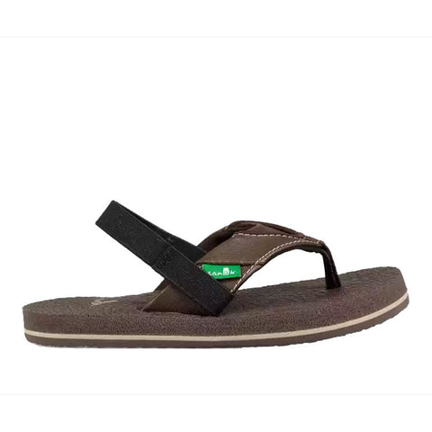 Sanuk Root Beer Cozy Kid's Sandal - Brown