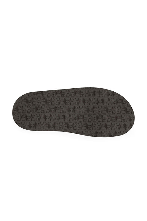 Sanuk Vagabond ST Hemp Sidewalk Surfers - Black - Bottom